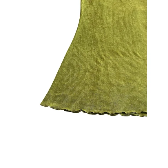 Cider Green Strapless Tube Dress Women's M Boho Midi NWT - Picture 4 of 9